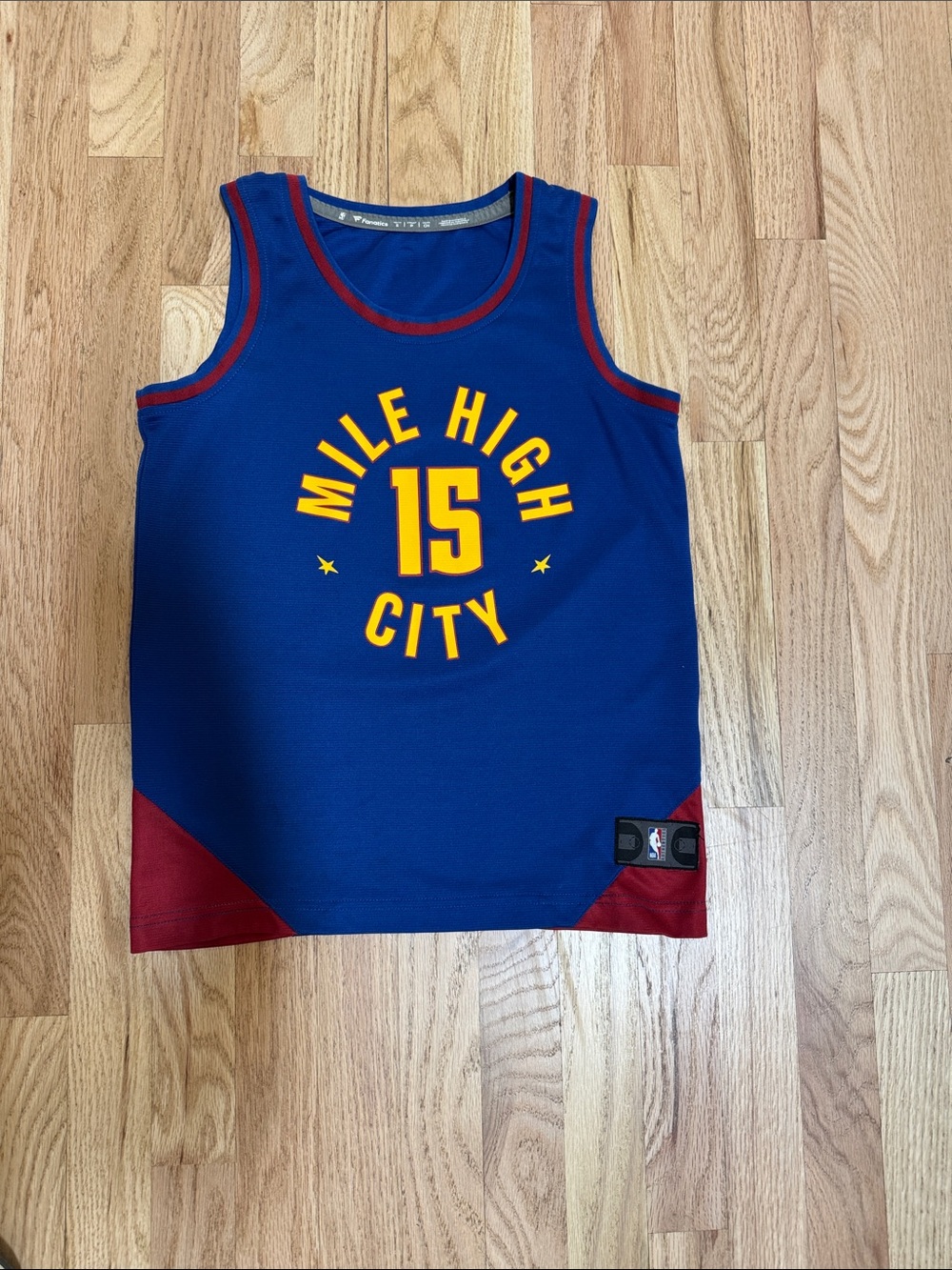 Mile High City Denver Nuggets Jokic 15 Jersey